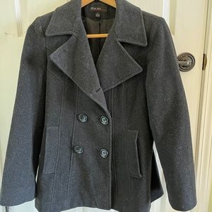 Women’s Gray Wool Peacoat sz S